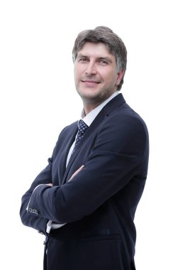 Yakın çekim yüz başarılı iş adamı