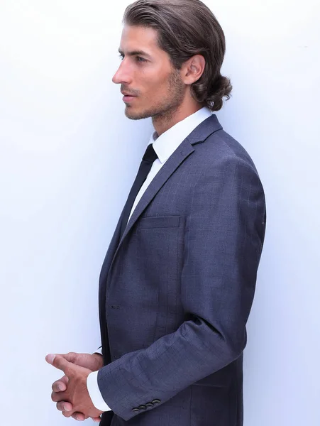 Closeup.portrait of confident business man — Stock Photo, Image