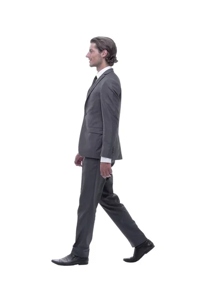 Perfil de walking businessman, i — Foto de Stock
