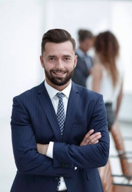 işadamı office arka plan üzerinde.