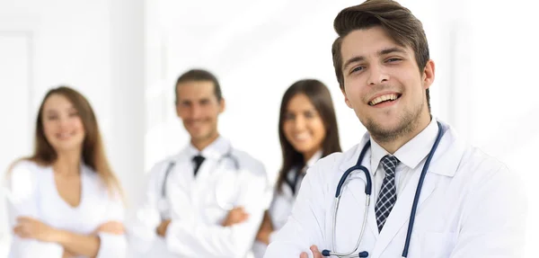 Успешные врачи своих коллег — стоковое фото