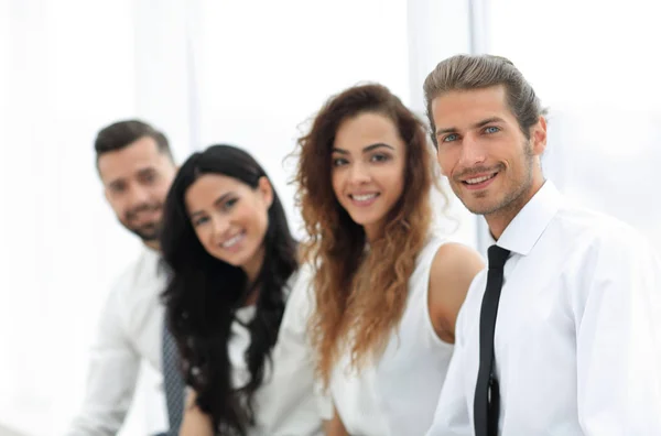 Closeup.successful business team. — Stockfoto