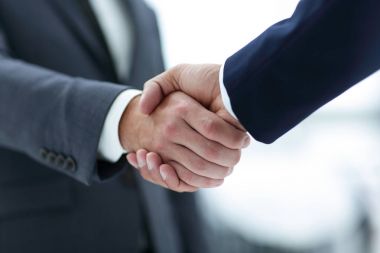 İş ortaklığı toplantısı konsepti.