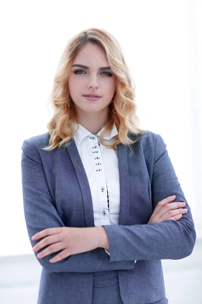 Portrait of young business woman — Stock Photo, Image