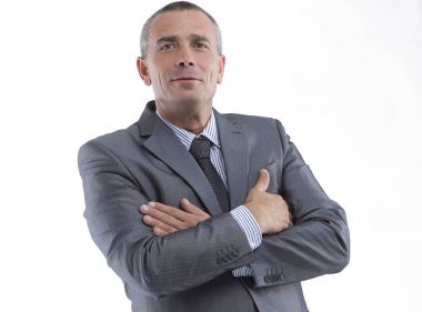 başarılı bir businessman.i portresi