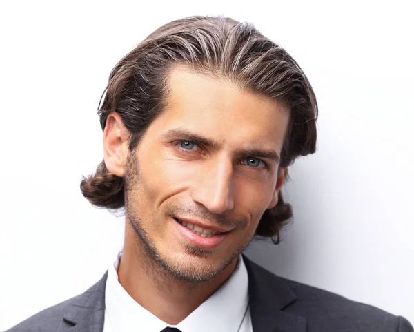 Closeup.portrait of confident business man — Stock Photo, Image