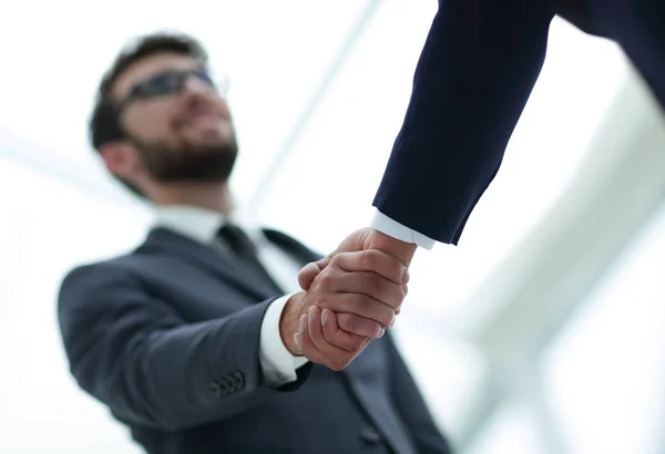 Success concept in business - handshake of partners — Stock Photo, Image