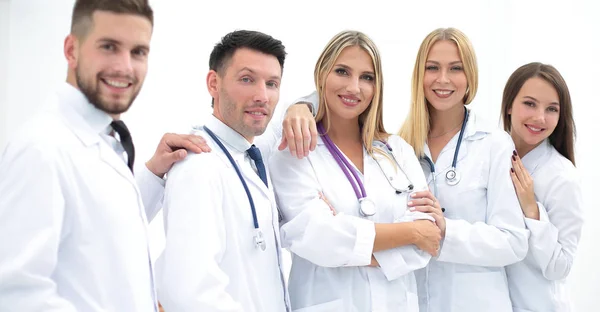 성공적인 의료 팀의 초상화 — 스톡 사진