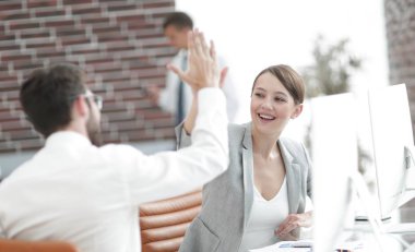 iş takım - kazanan genel pamuk yapar.