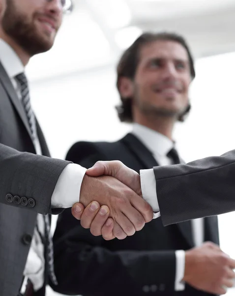 기업 들의 closeup.handshake — 스톡 사진