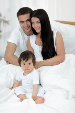Aile Çocuklar sabah ile.