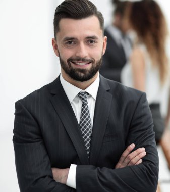 işadamı office arka plan üzerinde.