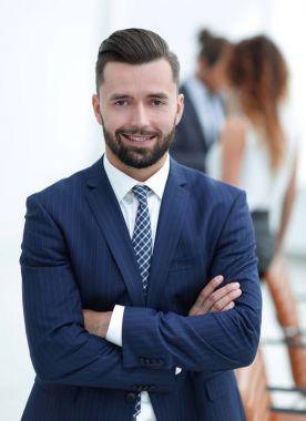 işadamı office arka plan üzerinde.