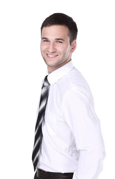 Closeup portrait of a confident handsome businessman — Stock Photo, Image