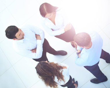 iş adamları Üstten Görünüm