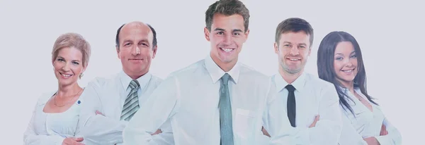 Skupina obchodního týmu lidí. izolované na bílém pozadí. — Stock fotografie