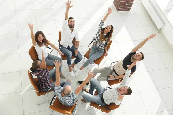 Concepto de trabajo exitoso.equipo creativo — Foto de Stock