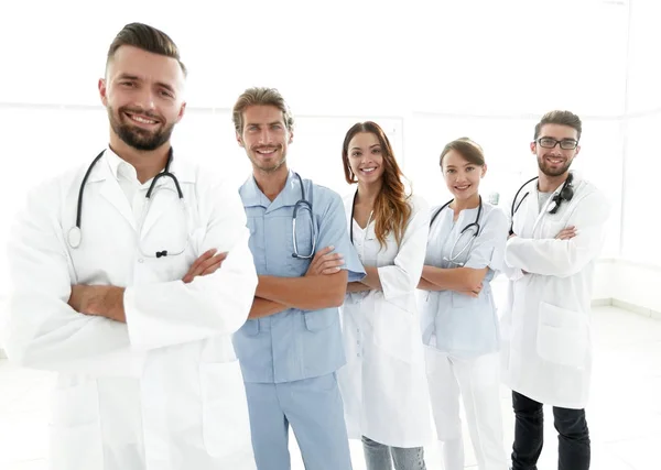 Retrato dos principais membros do centro médico — Fotografia de Stock