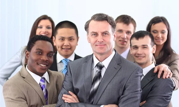 Biznesmen i biznesowych spójnego zespołu — Zdjęcie stockowe