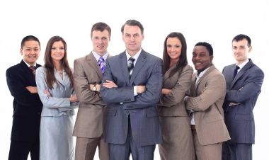 iş adamı ve profesyonel uluslararası iş takım