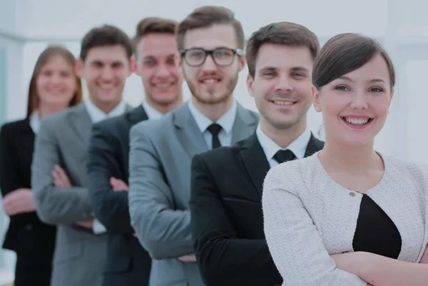 Konzept des Profiteams: ein erfolgreiches Business-Team — Stockfoto