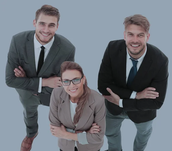 Uomini d'affari di successo che sembrano felici e fiduciosi — Foto Stock
