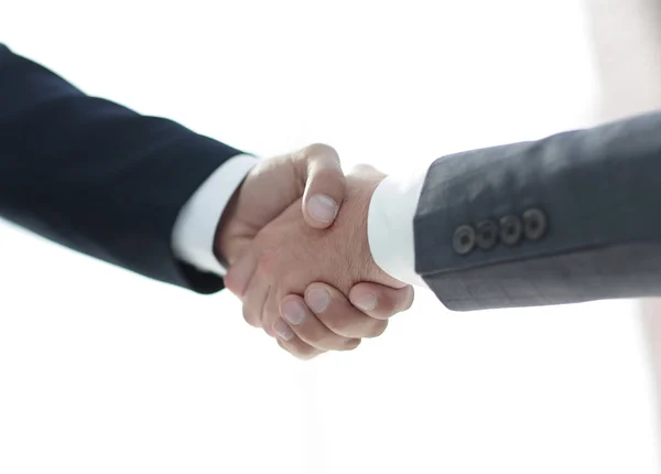 Üzleti partnerek closeup.Handshake — Stock Fotó