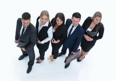 alt view.confident iş takım kameraya arıyor.