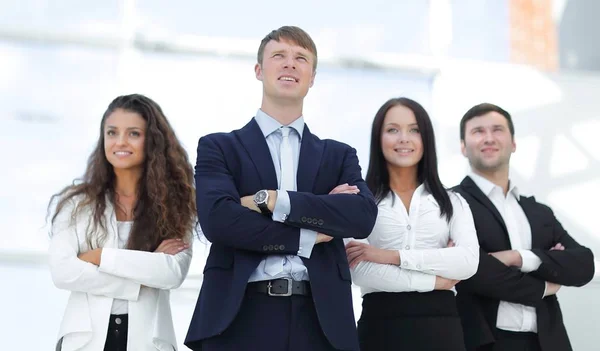 Grupo de jóvenes exitosos — Foto de Stock