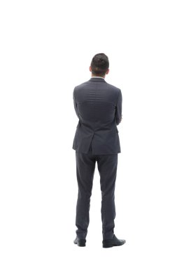 arka view.businessman kopya alanı seyir