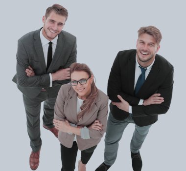 Başarılı iş insanlar mutlu ve kendine güvenen arıyorum