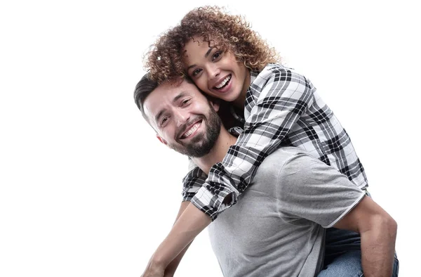 Portrait of a cheerful and happy married couple — Stock Photo, Image