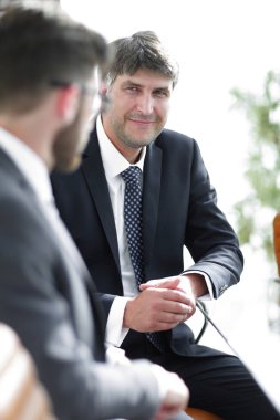 Bir üst düzey yönetici t karşı Close-Up