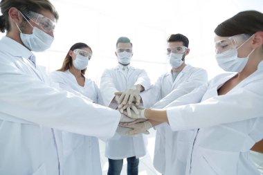 bir grup profesyonel doktor.