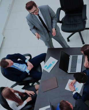 İş Adamları Toplantısı İletişim Tartışması Çalışma Ofisi Kavramı