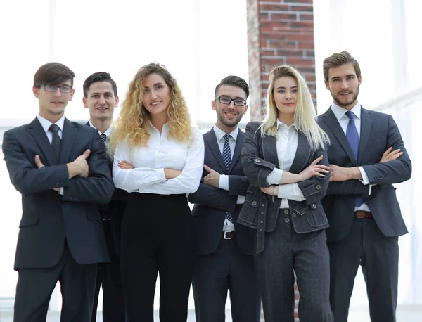 Retrato de uma equipe de negócios profissional — Fotografia de Stock