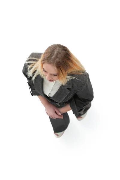 Vista desde la mujer de negocios top.confident —  Fotos de Stock