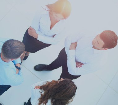 iş adamları Üstten Görünüm