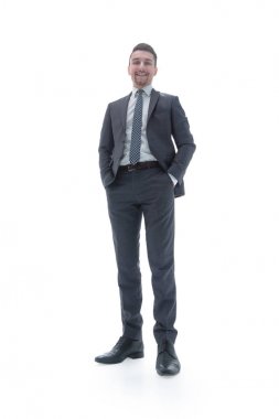 Alt görünümü. başarılı bir iş adamı