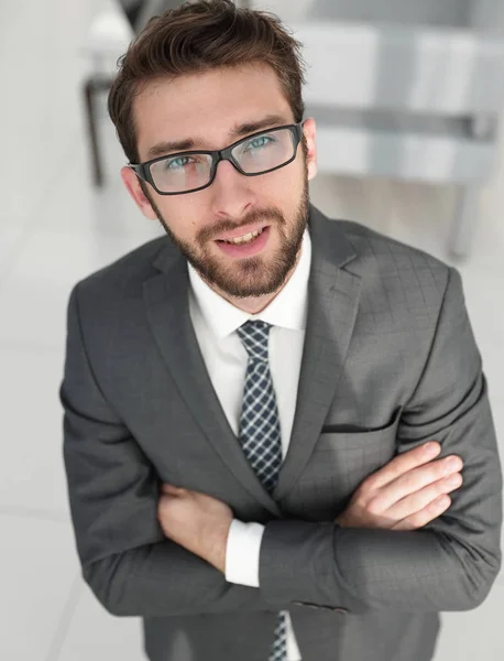 Closeup.confident conceito businessman.business — Fotografia de Stock