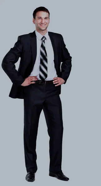 白い背景上に分離されてビジネスの男の肖像 — ストック写真