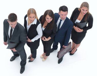 alt view.confident iş takım kameraya arıyor.