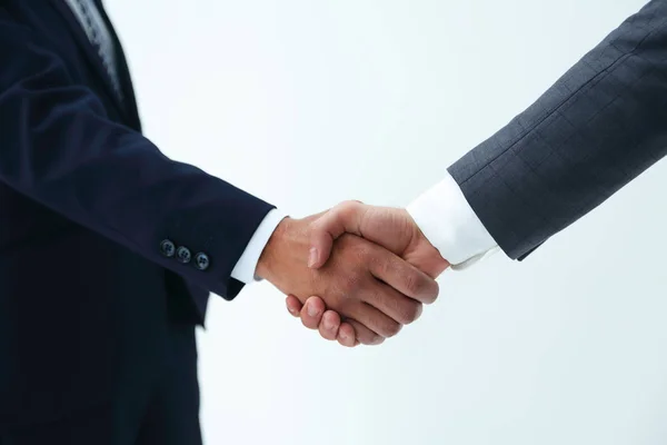 Obchodní handshake - detailní záběr — Stock fotografie