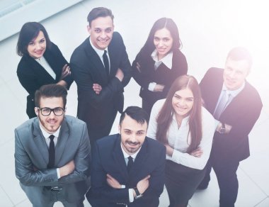 iş adamları Üstten Görünüm