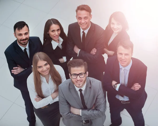 Top view of business people — Stock Photo, Image