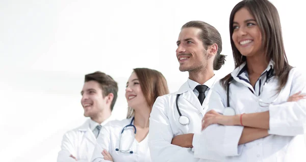 Группа сотрудников медицинского центра — стоковое фото