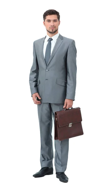 Portret van een zelfverzekerde zakenman. — Stockfoto
