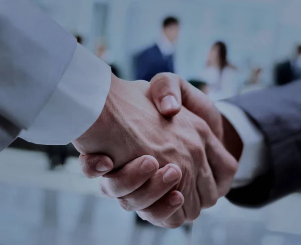 Business handshake a business people — Stock fotografie