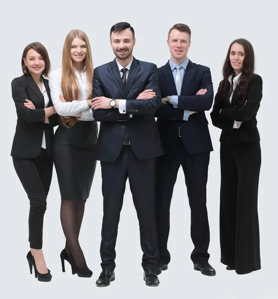 Retrato de grupo da equipe de negócios bem sucedida — Fotografia de Stock