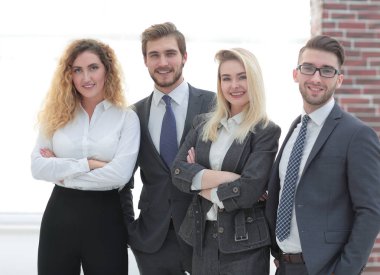 Modern profesyonel iş takım.